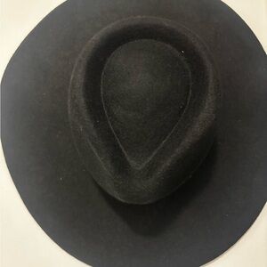 tentree Black Taylor Felt rancher  Hat
